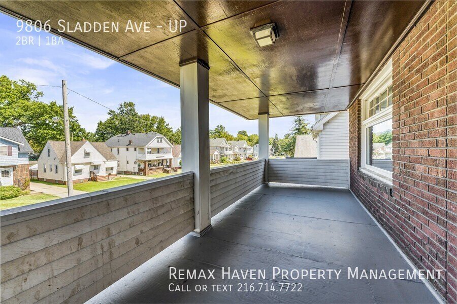 9806 Sladden Ave | UP, Garfield Heights - Spacious 2-bed 1-bath multi- property image