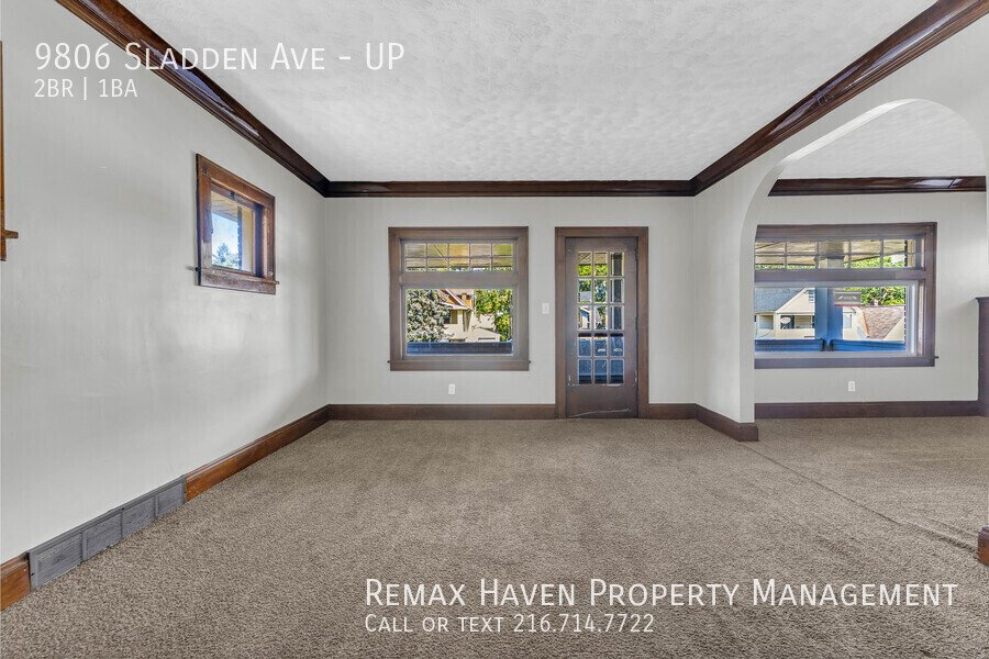 9806 Sladden Ave | UP, Garfield Heights - Spacious 2-bed 1-bath multi- property image