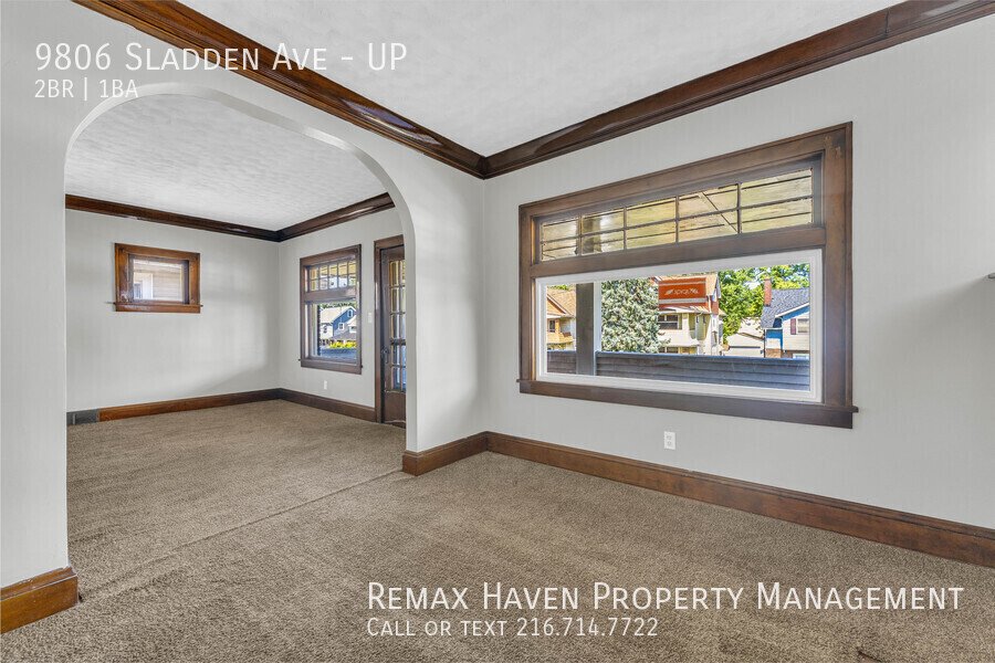 9806 Sladden Ave | UP, Garfield Heights - Spacious 2-bed 1-bath multi- property image