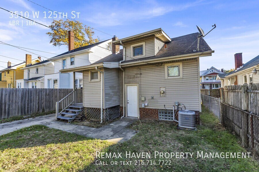 3510 W 125th St, Cleveland - Spacious 4-bed 1-bath single-family home! property image