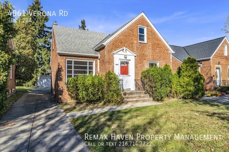 4061 Verona Rd, South Euclid - Spacious 3-bed 1.5-bath single-family h property image