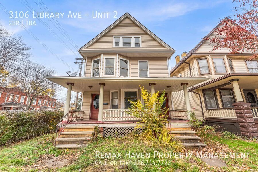3106 Library Ave | UP, Cleveland - Spacious 2-bed 1-bath multi-family property image