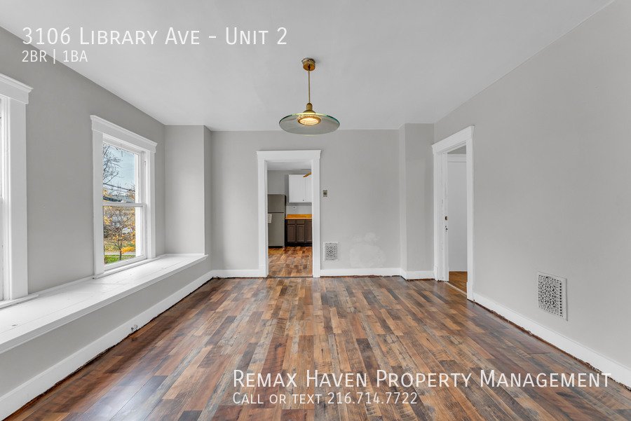 3106 Library Ave | UP, Cleveland - Spacious 2-bed 1-bath multi-family property image