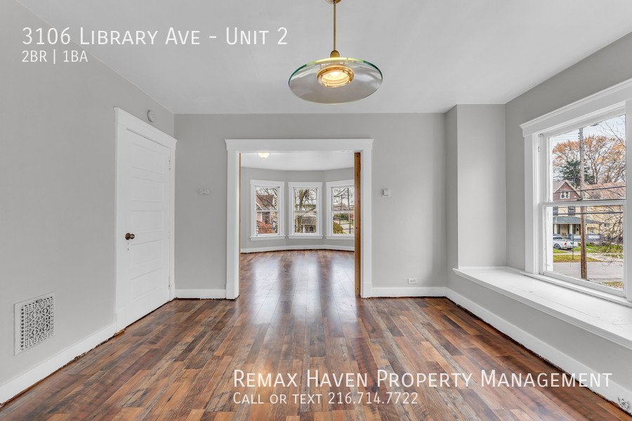 3106 Library Ave | UP, Cleveland - Spacious 2-bed 1-bath multi-family property image