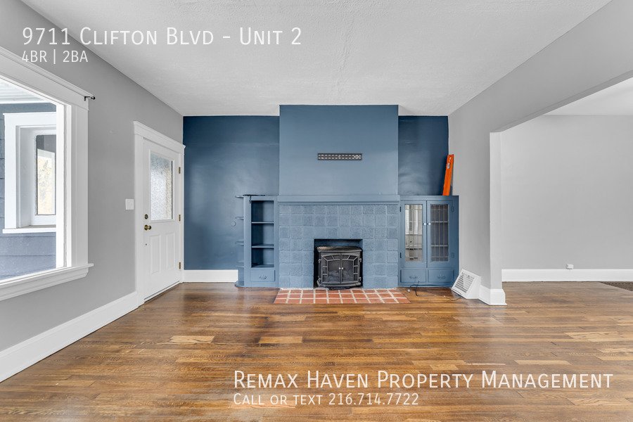 9711 Clifton Blvd | Unit 2, Cleveland - Spacious 4-bed 1.5-bath multi- property image
