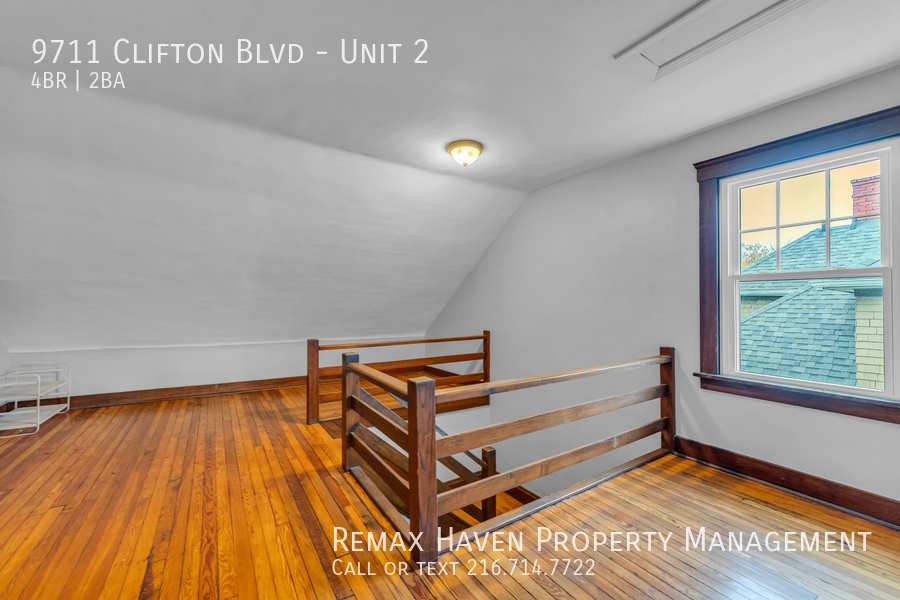 9711 Clifton Blvd | Unit 2, Cleveland - Spacious 4-bed 1.5-bath multi- property image