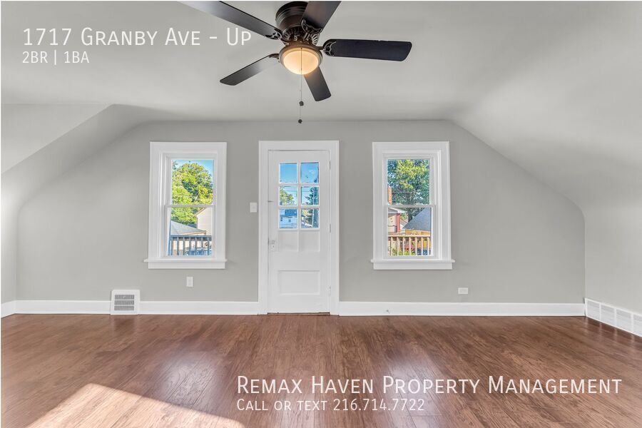 1717 Granby Ave | UP, Cleveland - Spacious 2-bed 1-bath multi-family home! property image