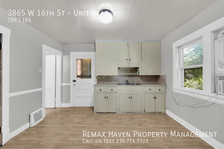 3865 W 16th St | Rear, Cleveland - Spacious 1-bed 1-bath multi-family home! property image