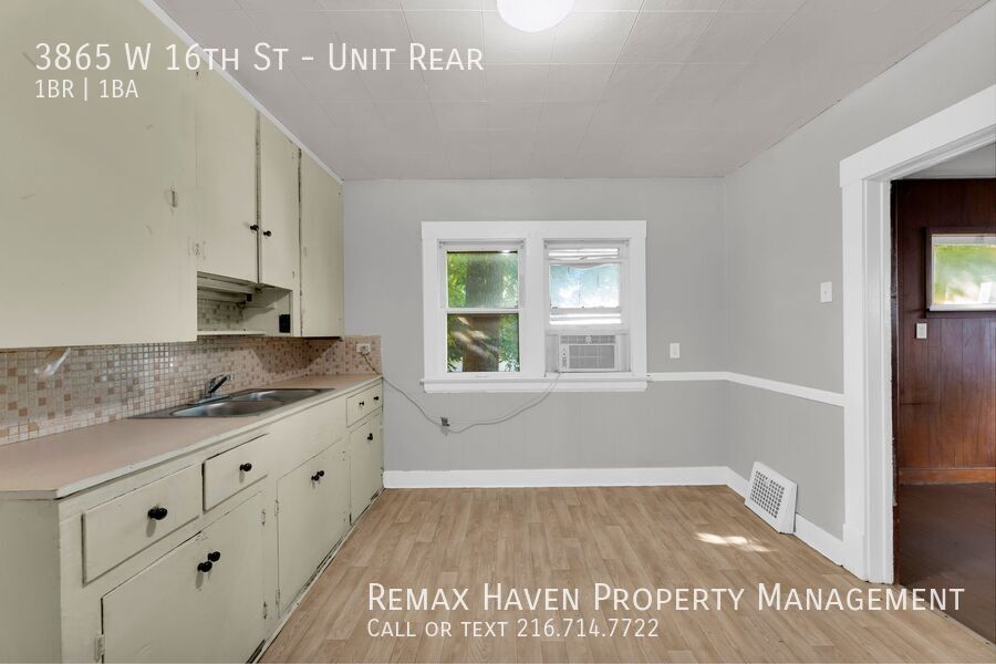 3865 W 16th St | Rear, Cleveland - Spacious 1-bed 1-bath multi-family home! property image