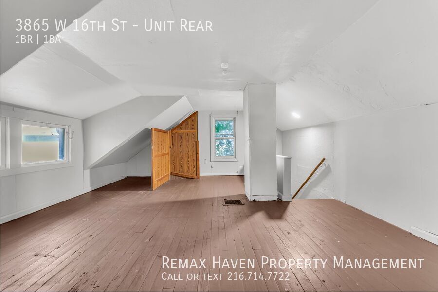 3865 W 16th St | Rear, Cleveland - Spacious 1-bed 1-bath multi-family home! property image