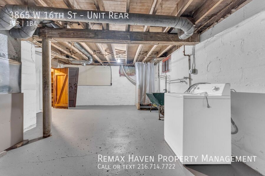 3865 W 16th St | Rear, Cleveland - Spacious 1-bed 1-bath multi-family home! property image