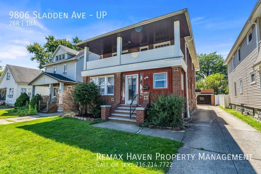 9806 Sladden Ave | UP, Garfield Heights - Spacious 2-bed 1-bath multi-family home! property image