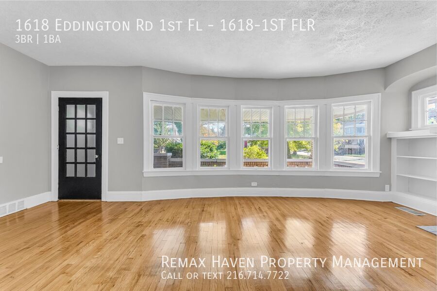 1618 Eddington Rd | DN (1st FLR), Cleveland Heights - Spacious 3-bed 1-bath multi-family home! property image