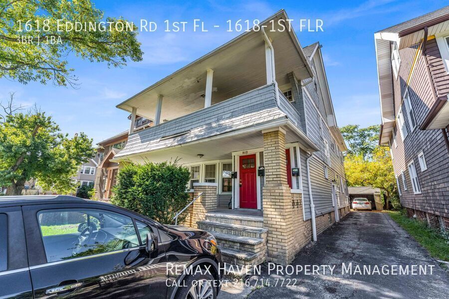 1618 Eddington Rd | DN (1st FLR), Cleveland Heights - Spacious 3-bed 1-bath multi-family home! property image