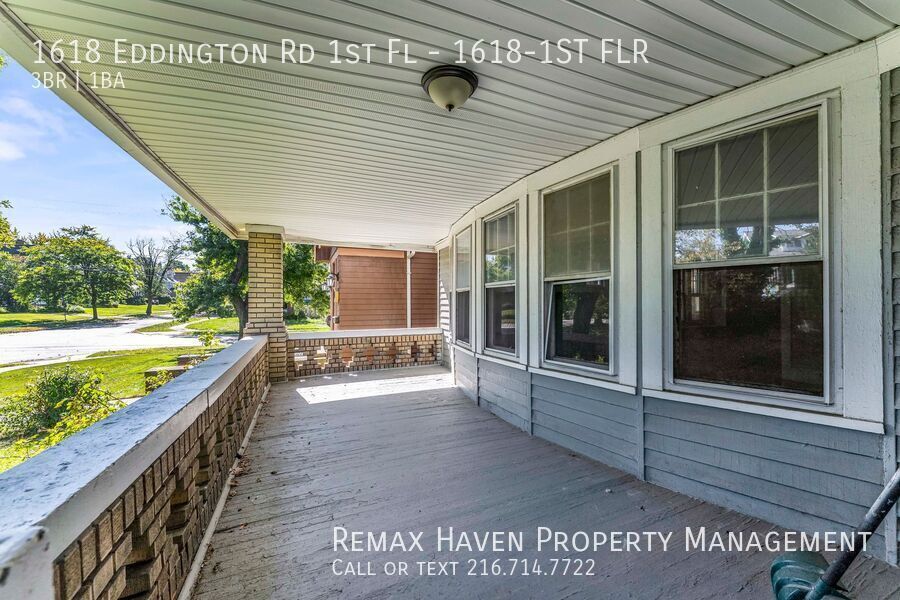 1618 Eddington Rd | DN (1st FLR), Cleveland Heights - Spacious 3-bed 1-bath multi-family home! property image