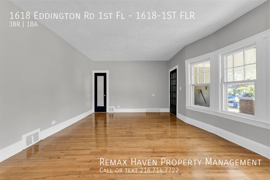 1618 Eddington Rd | DN (1st FLR), Cleveland Heights - Spacious 3-bed 1-bath multi-family home! property image