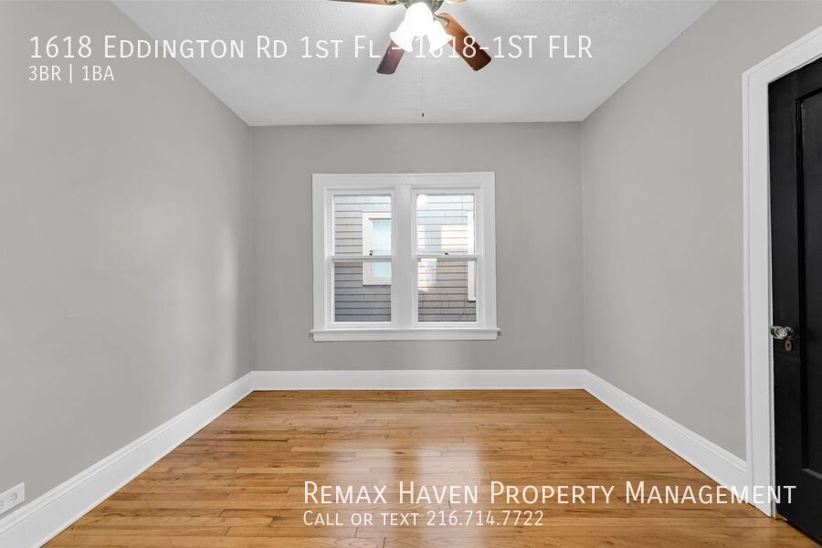 1618 Eddington Rd | DN (1st FLR), Cleveland Heights - Spacious 3-bed 1-bath multi-family home! property image