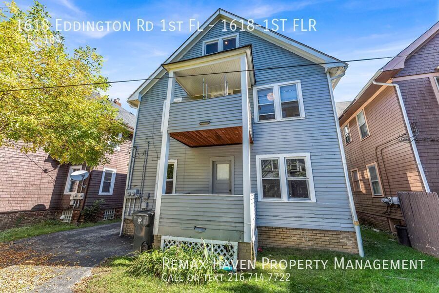 1618 Eddington Rd | DN (1st FLR), Cleveland Heights - Spacious 3-bed 1-bath multi-family home! property image