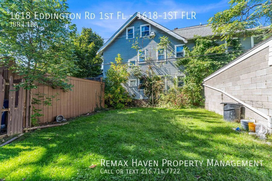 1618 Eddington Rd | DN (1st FLR), Cleveland Heights - Spacious 3-bed 1-bath multi-family home! property image