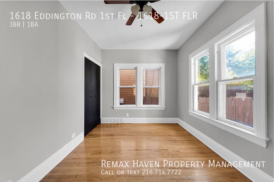 1618 Eddington Rd | DN (1st FLR), Cleveland Heights - Spacious 3-bed 1-bath multi-family home! property image