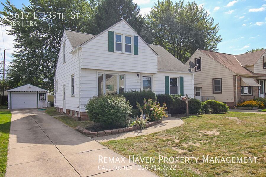 5617 E 139th St, Garfield Heights - Spacious 3-bed 1-bath single-family home! property image