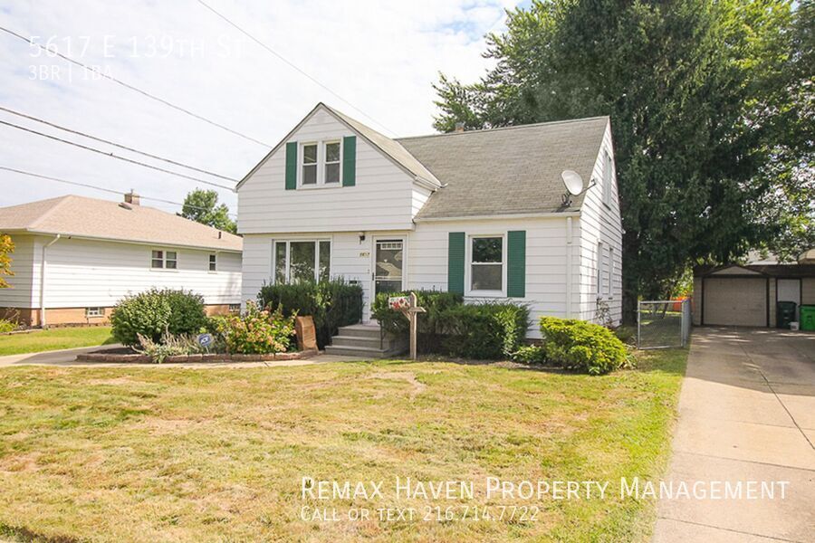 5617 E 139th St, Garfield Heights - Spacious 3-bed 1-bath single-family home! property image