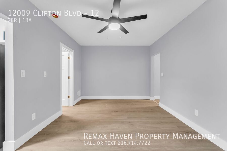 12009 Clifton Blvd | Apt#12, Lakewood - Spacious 2-bed 1-bath apartment! This rental comes with 1 de property image