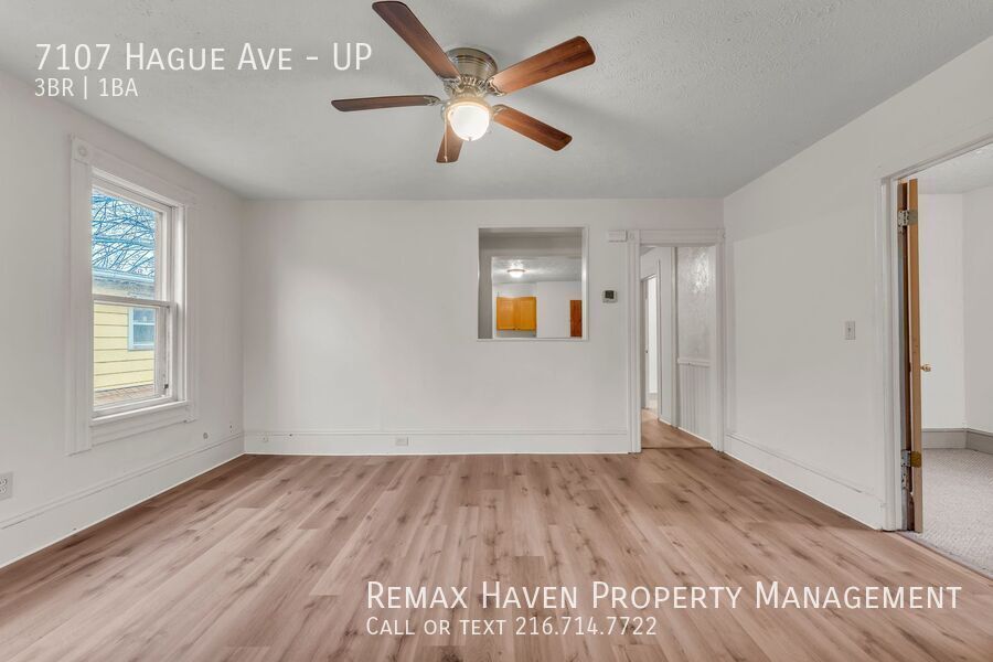 7107 Hague Ave | UP, Cleveland - Spacious 3-bed 1-bath multi-family home! property image