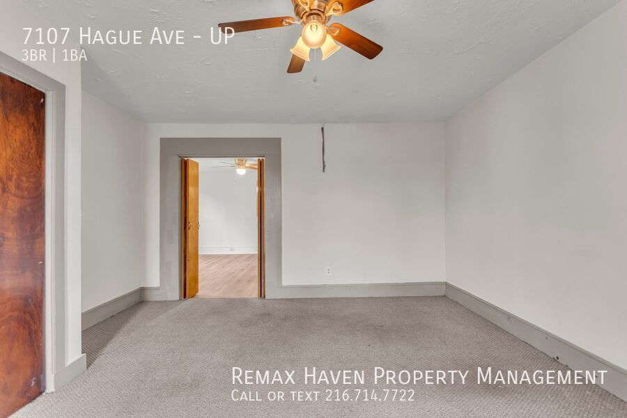 7107 Hague Ave | UP, Cleveland - Spacious 3-bed 1-bath multi-family home! property image