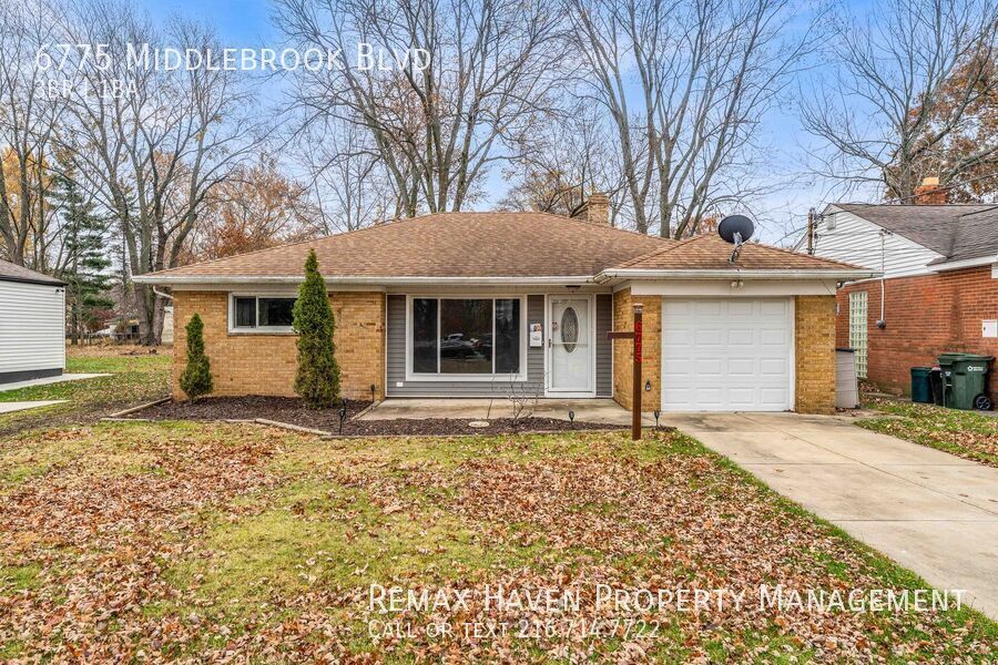 6775 Middlebrook Blvd, Middleburg Heights - Spacious 3-bed 1-bath single-family home! property image