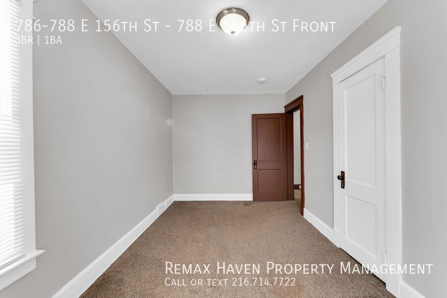 788 E 156th St | Front, Cleveland - Spacious 3-bed 1-bath multi-family home! property image