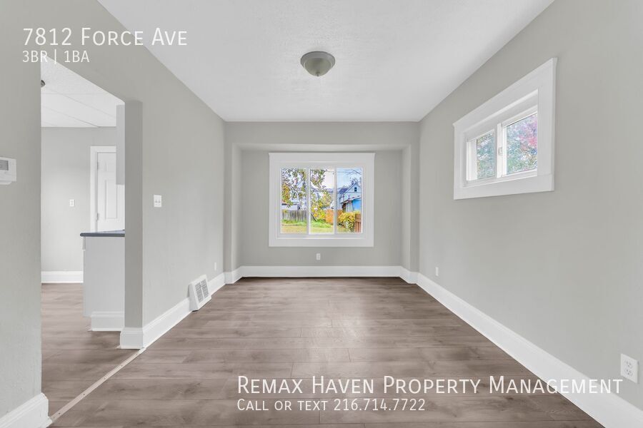 7812 Force Ave, Cleveland - Spacious 3-bed 1-bath single-family home! property image