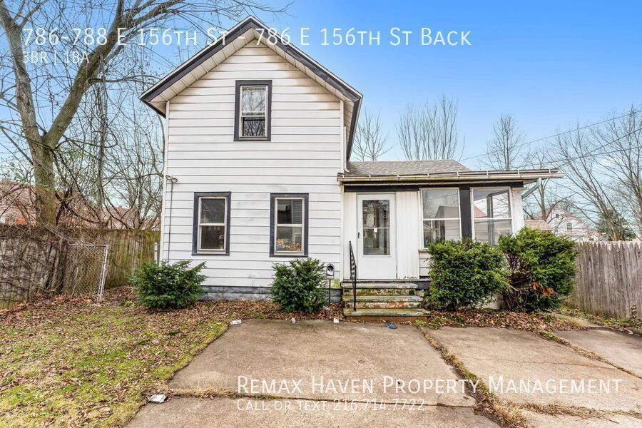 786 E 156th St | Rear House, Cleveland - Spacious 3-bed 1-bath multi-family home!  property image