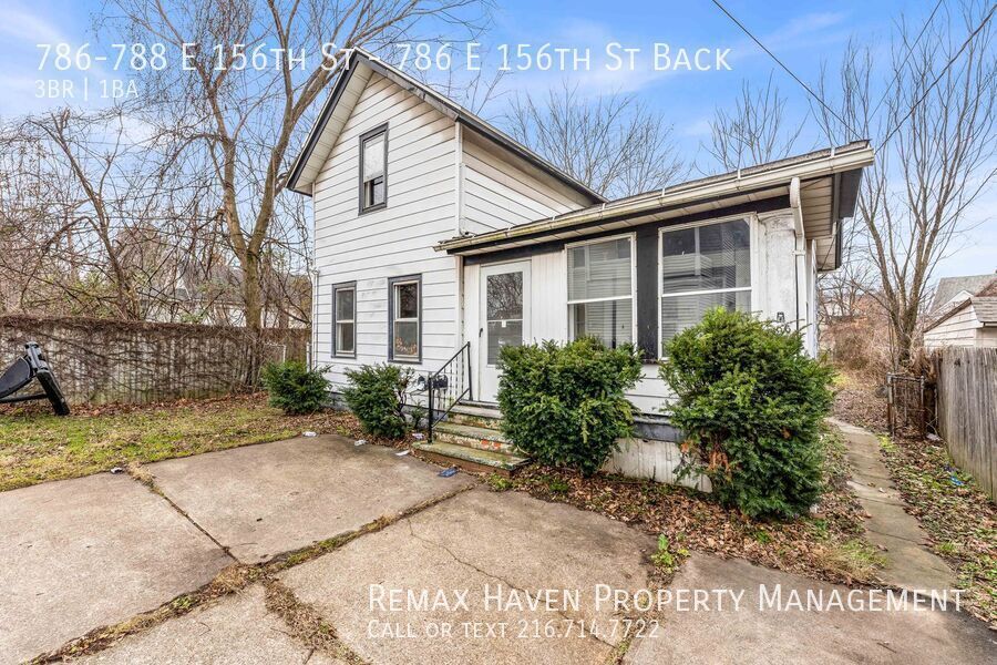 786 E 156th St | Rear House, Cleveland - Spacious 3-bed 1-bath multi-family home!  property image