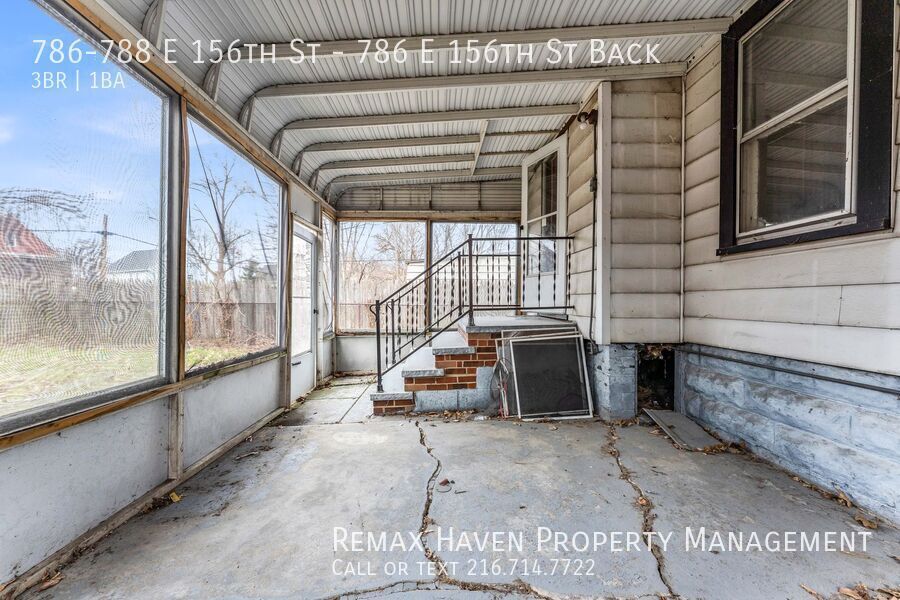 786 E 156th St | Rear House, Cleveland - Spacious 3-bed 1-bath multi-family home!  property image