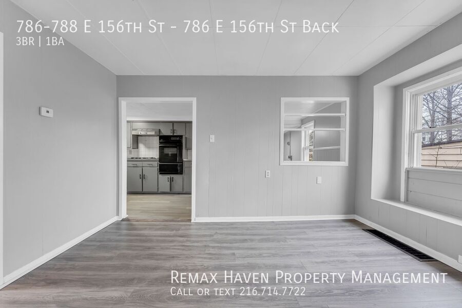 786 E 156th St | Rear House, Cleveland - Spacious 3-bed 1-bath multi-family home!  property image