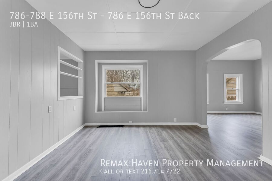 786 E 156th St | Rear House, Cleveland - Spacious 3-bed 1-bath multi-family home!  property image