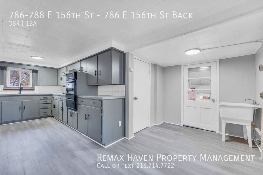 786 E 156th St | Rear House, Cleveland - Spacious 3-bed 1-bath multi-family home!  property image