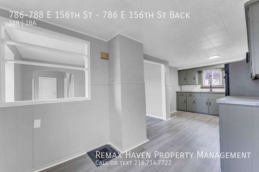 786 E 156th St | Rear House, Cleveland - Spacious 3-bed 1-bath multi-family home!  property image