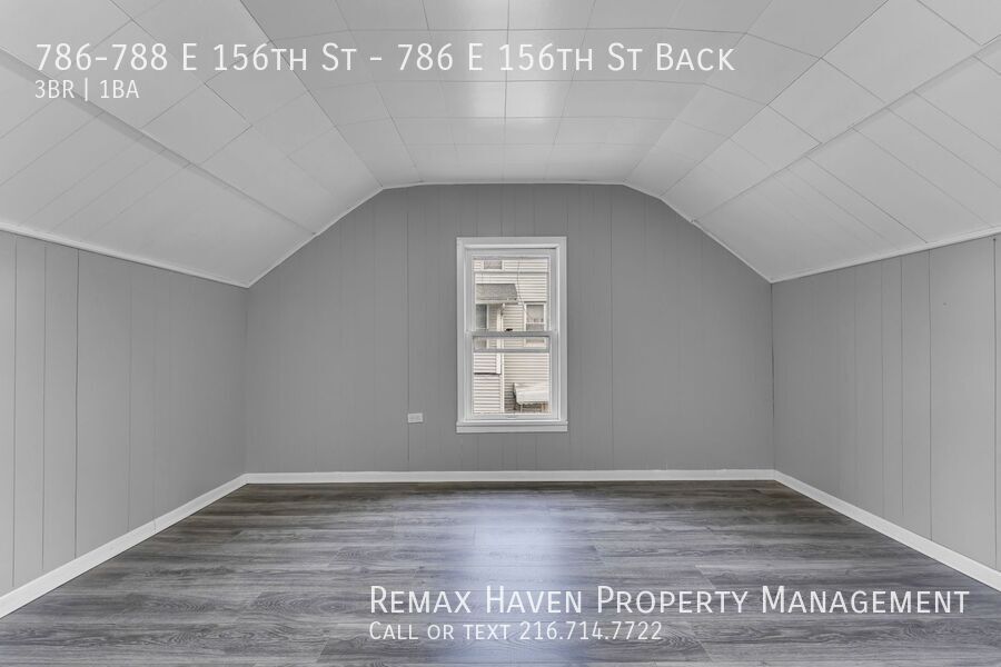 786 E 156th St | Rear House, Cleveland - Spacious 3-bed 1-bath multi-family home!  property image