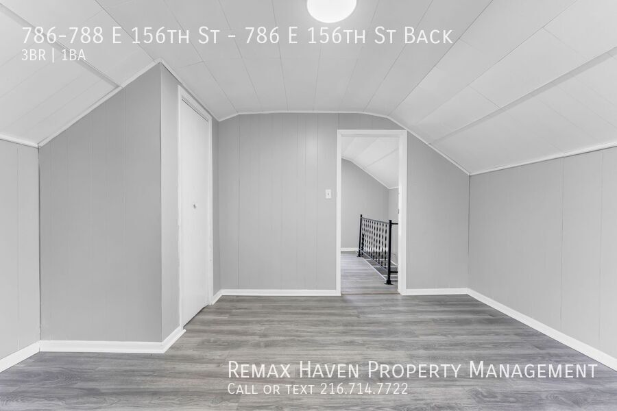 786 E 156th St | Rear House, Cleveland - Spacious 3-bed 1-bath multi-family home!  property image