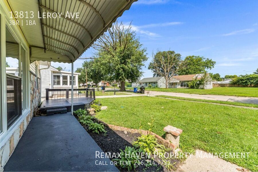 13813 Leroy Ave. Cleveland, OH  - Spacious 3 bed 1 bath home! property image