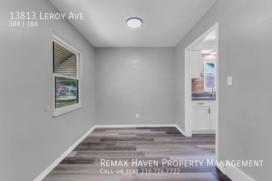 13813 Leroy Ave. Cleveland, OH  - Spacious 3 bed 1 bath home! property image