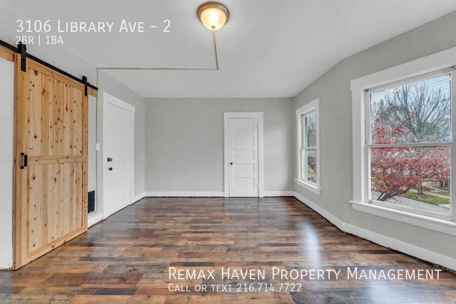 3106 Library Ave | UP, Cleveland - Spacious 2-bed 1-bath multi-family home! property image