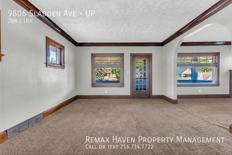9806 Sladden Ave | UP, Garfield Heights - Spacious 2-bed 1-bath multi-family home! property image