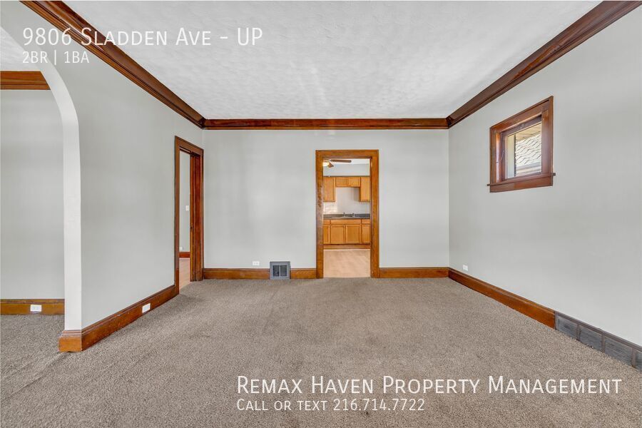 9806 Sladden Ave | UP, Garfield Heights - Spacious 2-bed 1-bath multi-family home! property image