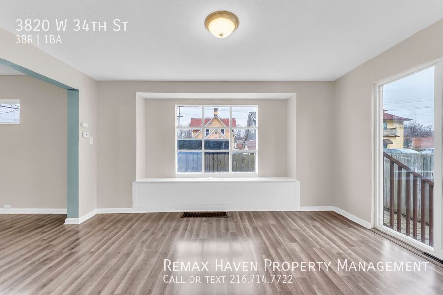 3820 W 34th St, Cleveland - Spacious 3-bed 1-bath single-family home! property image