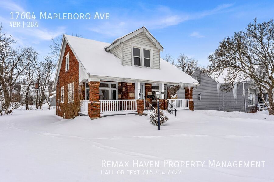17604 Mapleboro Ave, Maple Heights - Spacious 4 -bed 1.5 -bath single-family home! property image
