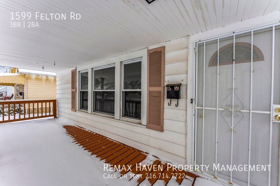 1599 Felton Rd, South Euclid - Spacious 3-bed 1.5 -bath single-family home! property image