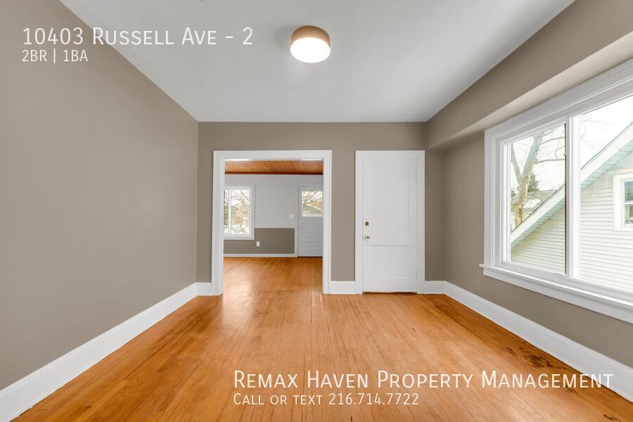 10403 Russell Ave | Unit 2, Garfield Heights - Welcome to this recently renovated 2-bedroom, 1-bath home located on a quiet residential street in Garfield Heights, Ohio property image